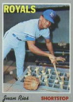1970 Topps Baseball Cards      089      Juan Rios